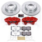 Power Stop 10-15 Toyota 4Runner Front Z36 Truck & Tow Kit w/Cals