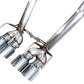 AWE Tuning 05-07 C6 Chevrolet Corvette 6.0L Track Edition Axleback Exhaust w/ Chrome Silver Tips