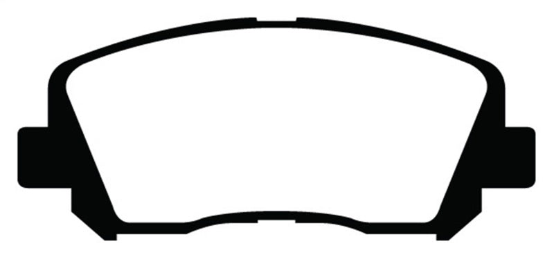 EBC 15+ Chrysler 200 2.4 Greenstuff Front Brake Pads