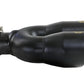 aFe Takeda 2.5in 304 Stainless Steel Clamp-on Exhaust Tip Driver Side 2.5in Inlet 4inDual-Black