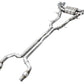 AWE Tuning 2021+ Cadillac CT4-V Blackwing SwitchPath Exhaust - Chrome Silver Tips