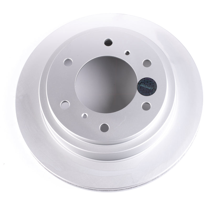Power Stop 00-06 Mitsubishi Montero Rear Evolution Geomet Coated Rotor