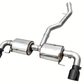 AWE 19-23 BMW 330i / 21-23 BMW 430i Base G2X Touring Axle Back Exhaust - Diamond Black