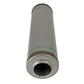afe MACH Force-Xp Muffler 2-1/2 IN ID Center/Center x 5 IN Dia. x 18 IN L - Round Body