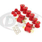 Prothane 91-05 Acura NSX Rear Control Arm Bushings - Red