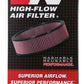 K&N Universal Round Air Filter 9in OD / 7-1/2in ID / 4in Height