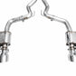 AWE 2024 Ford Mustang GT Fastback S650 RWD SwitchPath Catback Exhaust w/ Quad Chrome Silver Tips