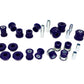 SuperPro 90-97 Mitsubishi Montero LS Control Arm & Trailing Arm Bushing Kit - (60mm Trailing Arm)