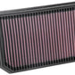 K&N 2019 Mercedes Benz A250 L4 2.0L F/I Replacement Air Filter