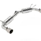 MBRP 19-23 Mazda 3 Hatchback T304SS 2.5in Axle-Back, Dual Rear Exit Street Profile