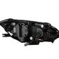 AlphaRex 99-09 Honda S2000 LUXX-Series Projector LED Headlights - Alpha-Black