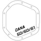 aFe Power Front/Rear Diff Cover Kit w/ Oil 17-22 Ford Diesel V8 (Dana Super 60 & Dana M275-14)