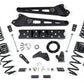 Zone Offroad 19-24 Ram 2500 6.5in Radius Arm - 4.5in Rear Coils - Diesel - 6-Bolt T-Case-Fox Shocks