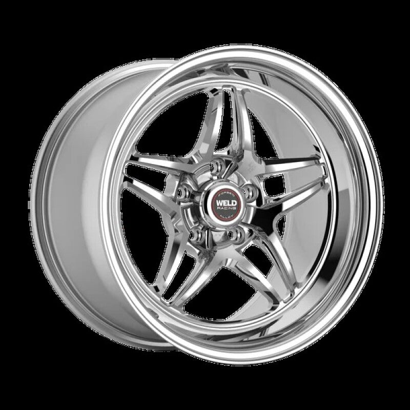 Weld S81 20x8 / 5x115 BP / 5.3in BS Polished Wheel (High Pad) - Non-Beadlock