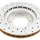 DBA 05-20 Toyota Tacoma (w/6 Lug Wheel & 4 Piston Clpr) Front Drilled & Slotted Street Series Rotor