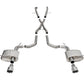 Corsa 21-22 Dodge Durango SRT Hellcat Cat-Back 2.75in Dual Rear Exit Xtreme 4.5in Polished Tips