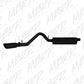MBRP 97-99 Jeep Wrangler (TJ) Inline-4 2.5L, Inline-6 4.0L 2 1/2in Cat Back Single Side Black Coated