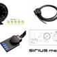 GReddy Sirius OBD Set (Turbo Meter)