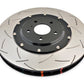 DBA 09-11 Nissan GTR R-35 Front Slotted 5000 Series 2 Piece Rotor Assembled w/ Black Hat