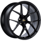 BBS FI-R 20x9 5x112 ET35 PFS Black Satin Wheel -82mm PFS/Clip Req