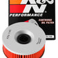 K&N Yamaha 3.969in OD x 1.531in H Oil Filter
