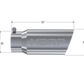 MBRP Universal Tip 5 O.D. Angled Single Walled 4 inlet 12 length