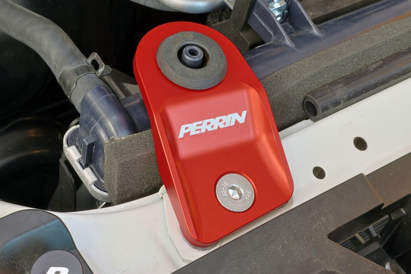 PERRIN 15-21 Subaru WRX / STI Upper Radiator Bracket Set - Red