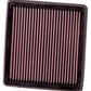 K&N Replacement Air Filter for Fiat / Opel / Vauxhall / Alfa Romeo 8in O/S L x 8.313in O/S W x 1in H