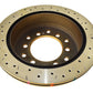 DBA Toyota Cruiser Rear Drilled & Slotted 4000 Series Rotor