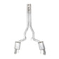 Stainless Works 2024 Mustang GT Catback Dual Tips Legend Sound H-Pipe Performance Connect Exhaust
