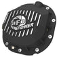 aFe 90-14 Ford F-150 Rear Differential Cover - Black w/ Machined Fins