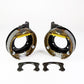 Wilwood Brackets (2) - Disc/Drum Big Ford-New 2.50in Offset