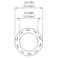 afe Magnum FORCE Replacement Fuel Hose 1/2 IN ID x 36 IN L