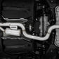 MBRP 2022 Volkswagon Golf R MK8 3in Cat-Back Quad Split Rear Valve Delete Exhaust