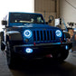 Oracle 07-16 Jeep Wrangler JK SMD HL - ColorSHIFT w/ BC1 Controller