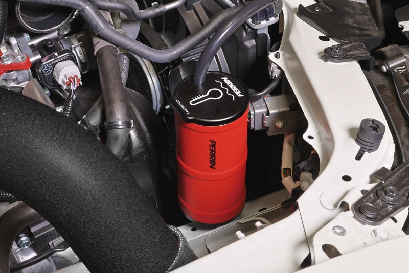 Perrin 13-25 Subaru BRZ / 04-21 Subaru STI / 02-25 Subaru WRX Coolant Overflow Tank - Red