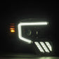 AlphaRex 09-14 Ford F-150 PRO-Series Projector Headlights Black w/Activation Light Seq Signal SB DRL