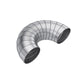 MBRP T304 Stainless Steel 2in Dia 180 Deg Universal Pie Cut Kit