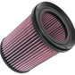 K&N Filter Universal Rubber Filter 4in Flg 6 17/32in OD 8 21/32in H