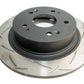 DBA 08 Honda Accord Coupe LX-S / 08+ Accord Coupe EX/EX-L  Rear T-Slot T3 4000 Series Rotor