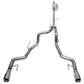 Corsa 2021-2023 Ford F-150 SuperCrew/5.5ft Bed 5.0L V8 Sport Cat-Back Dual Rear Exit-Polished