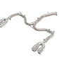 aFe 22-24 Kia Forte GT 1.6L 3in-2.5in 304 Stainless Steel Axle-Back Exhaust w/ Polished Tips