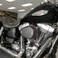 K&N 00-16 Harley Davidson Street Metal Intake System Flare Black