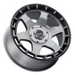 Weld Off-Road Ridge 20x9 - 6x135 / 6x139.7 BP - ET0 - 106.1mm CB - Satin Gunmetal Wheel (Black Ring)