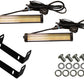 Fishbone Offroad 2018+ Jeep JL & 2020+ JT 7in Turn Signal & Side Marker Lights and Brackets