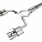 AWE Tuning 21-23 Ford Mustang Mach 1 SwitchPath Cat Back Exhaust w/ Quad Chrome Silver Tips
