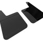Rally Armor Universal Black UR Plus Mud Flap  w/ Metallic Black Logo - Pair