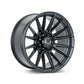 Vossen HFX-2 22x10 - 8x170 - ET18 - Super Deep Face - 125.1 - Gloss Black Wheel
