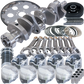 Eagle Chevy 454 1Pc 4.000in Crank 6.135in I-Beam Rods 4.310in Pistons 168 Tooth FP Balanced Assembly