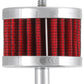 K&N Steel Base Crankcase Vent Filter 3/8in OD Tube  2in OD 1-1/2in Height